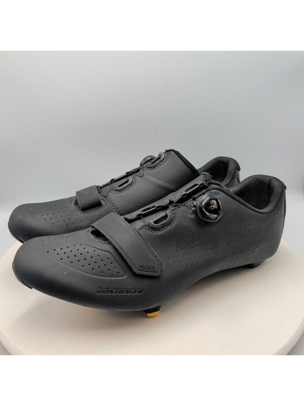 Bontrager Velocis Mens Road Cycling Shoes Black BOA Us 14 w Shimano Cleats